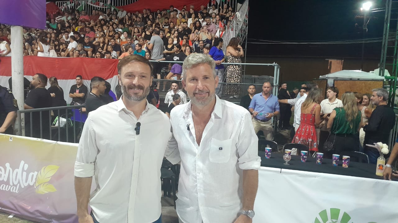 Frigerio en los carnavales de Concordia: destacó la recuperación del turismo - 7PAGINAS