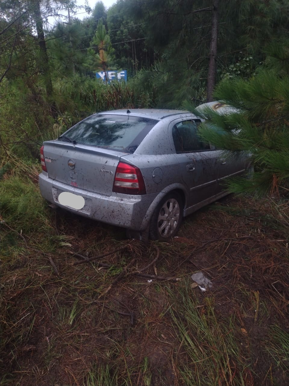 Zona de Concordia: Día lluvioso y otro despiste con colisión en la autovía Artigas - 7PAGINAS