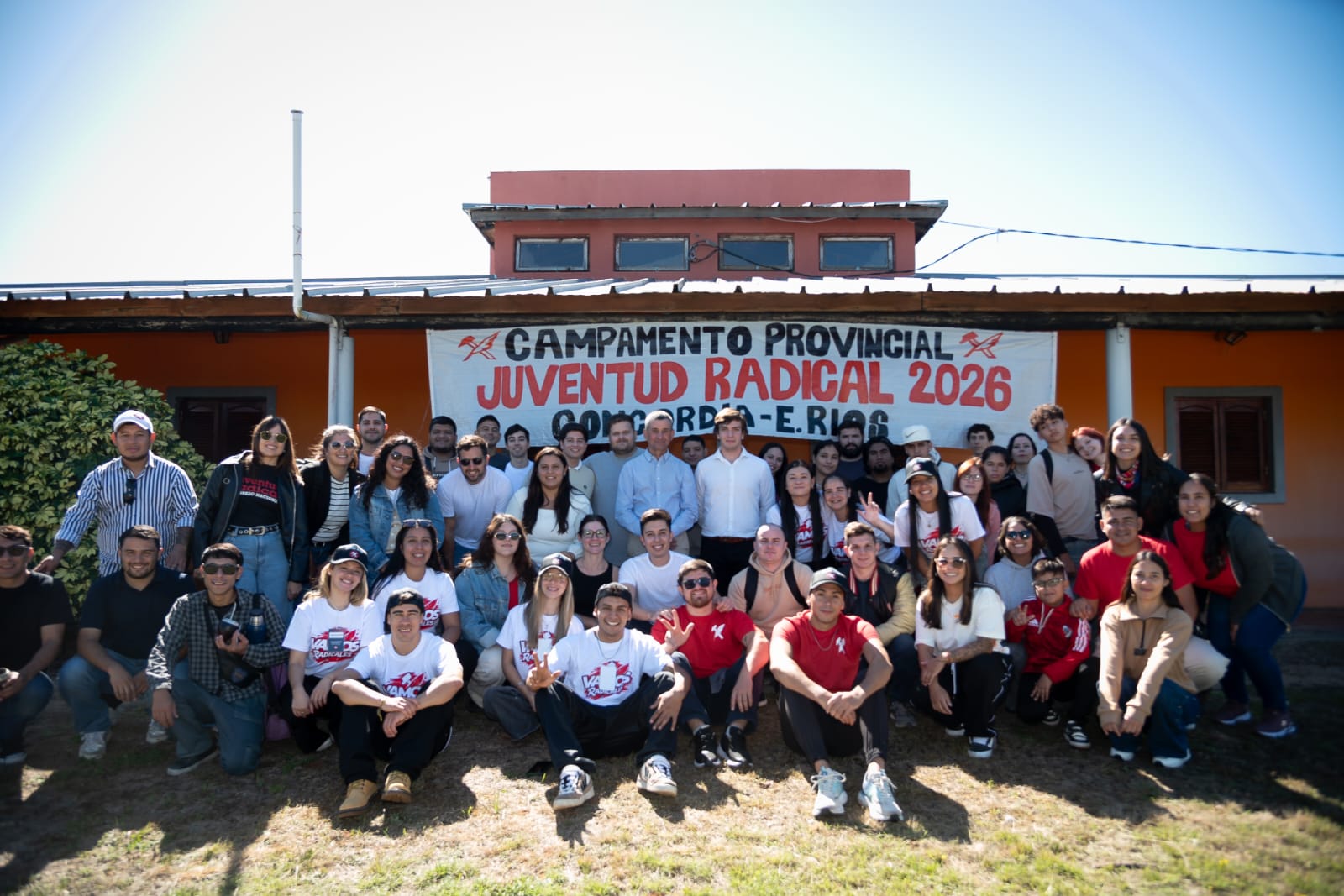 Con fuerte presencia dirigencial, Concordia fue sede del Campamento Provincial de la Juventud Radical - 7PAGINAS