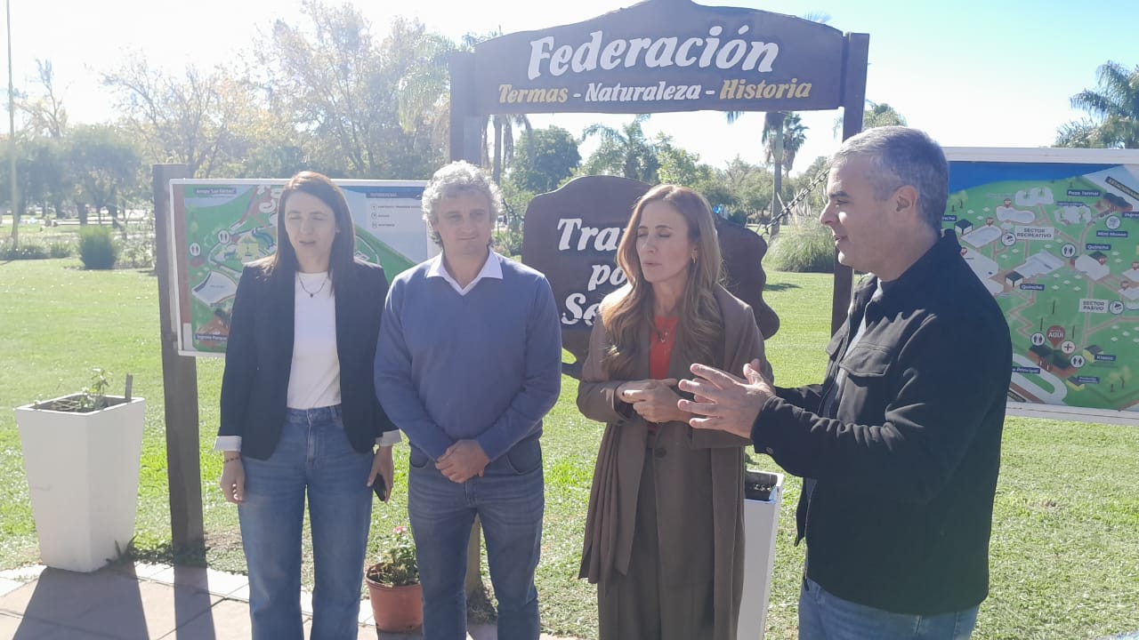 Tolosa Paz en Federación: "Buscamos que el turismo termal sea reconocido como una industria estratégica nacional" - 7PAGINAS