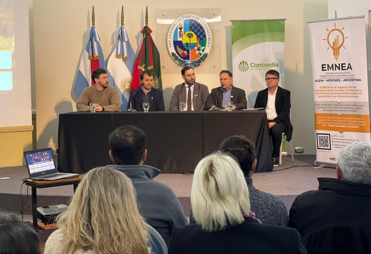 Desarrollo local: la conferencia Municipios que impulsan emprendedores reunió a los actores productivos de Concordia - 7PAGINAS