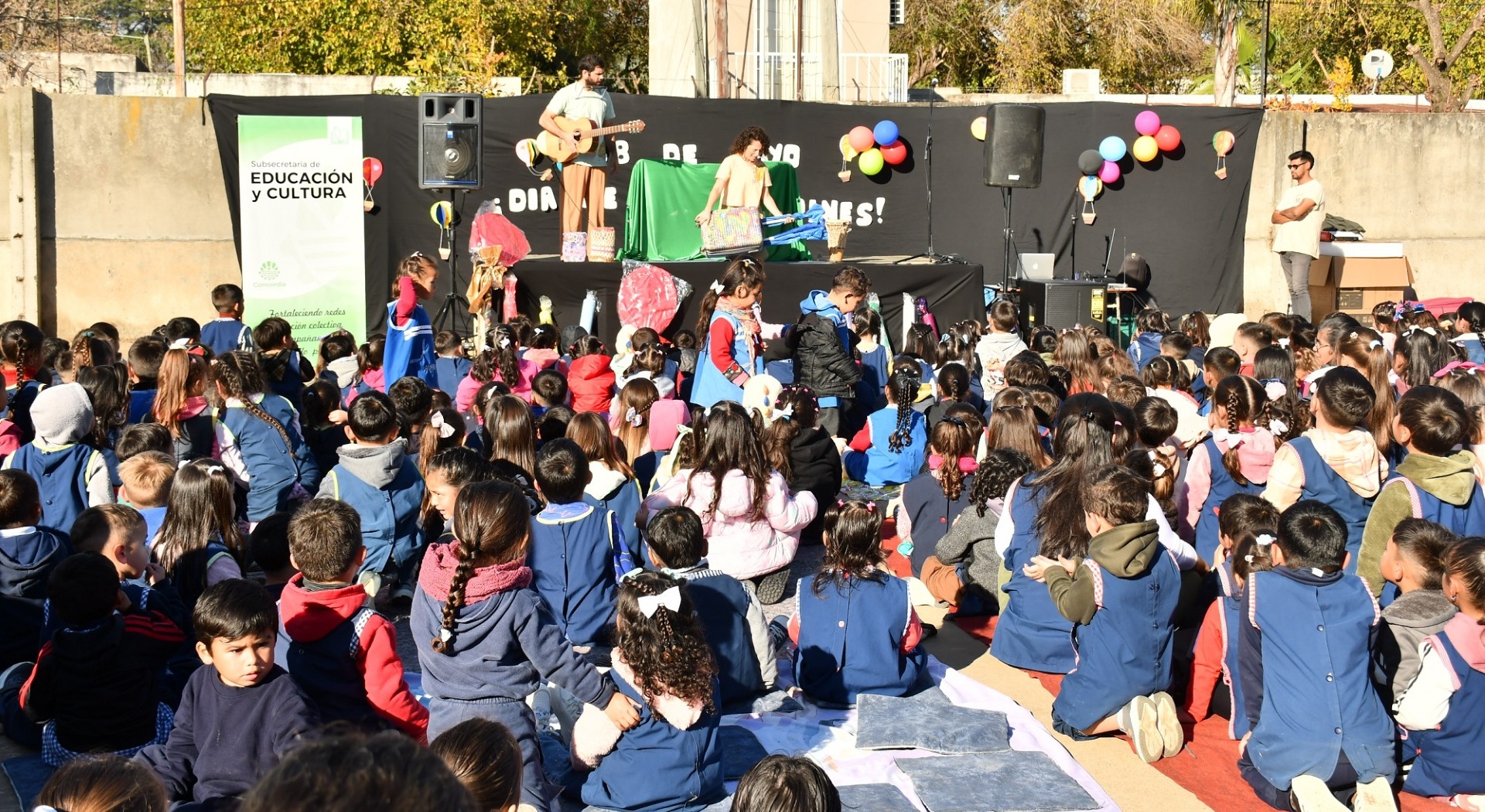 Concordia celebró el Día de los Jardines de Infantes con una jornada de arte, música y juego - 7PAGINAS