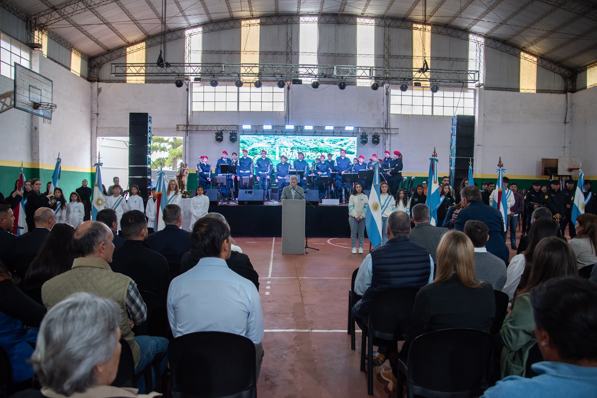 General Campos celebró sus 113 años: el gobernador Frigerio participó de los festejos e inauguró un nuevo jardín maternal - 7PAGINAS