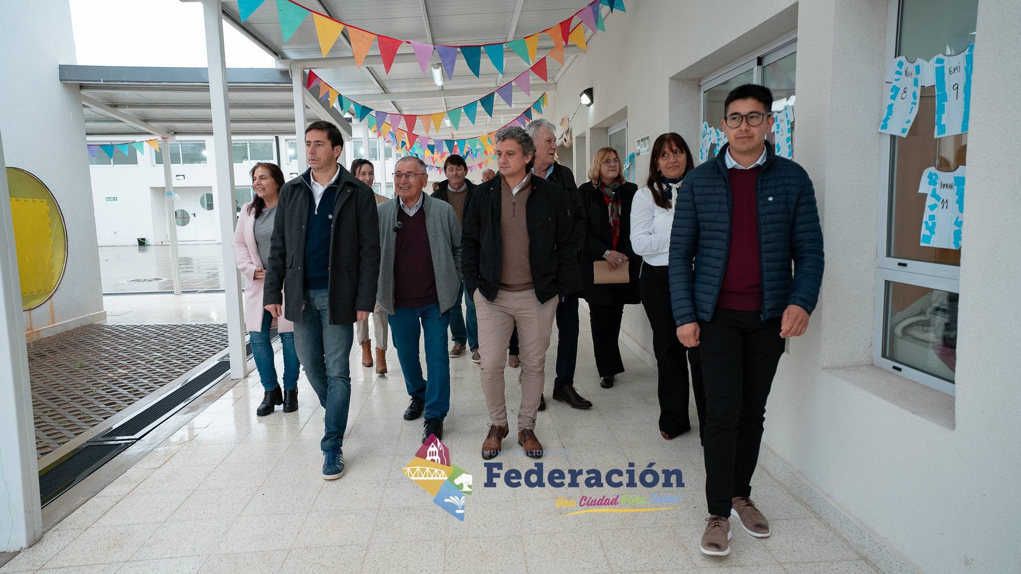 El Intendente Bravo el Secretario General de la Gobernación Mauricio Colello, desarrollaron una jornada de trabajo en Federación - 7PAGINAS