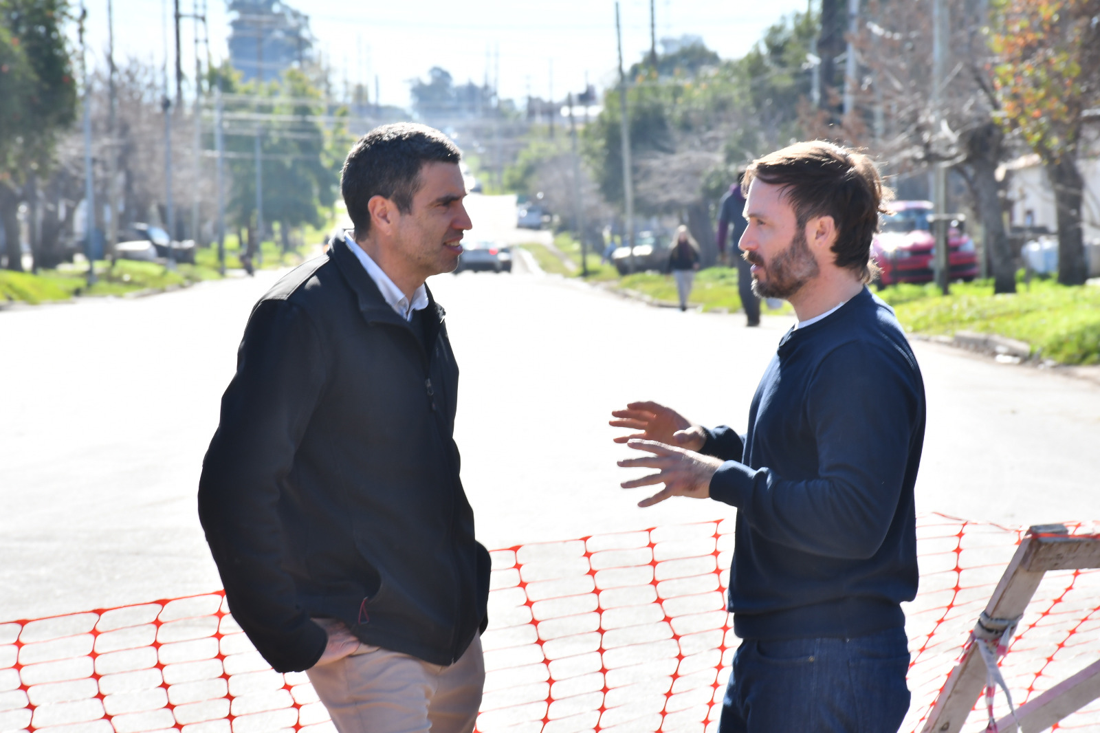 Azcué destacó el inicio de la repavimentación de calle Ricardo Rojas: Es posible gracias al compromiso de los contribuyentes y a tener un