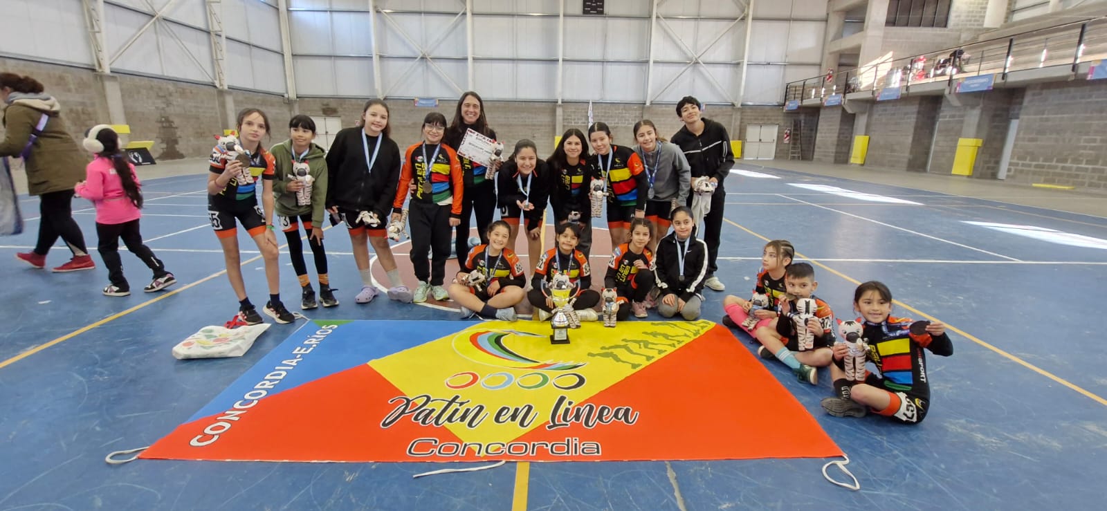 Patín, volvieron a Concordia con campeones - 7PAGINAS
