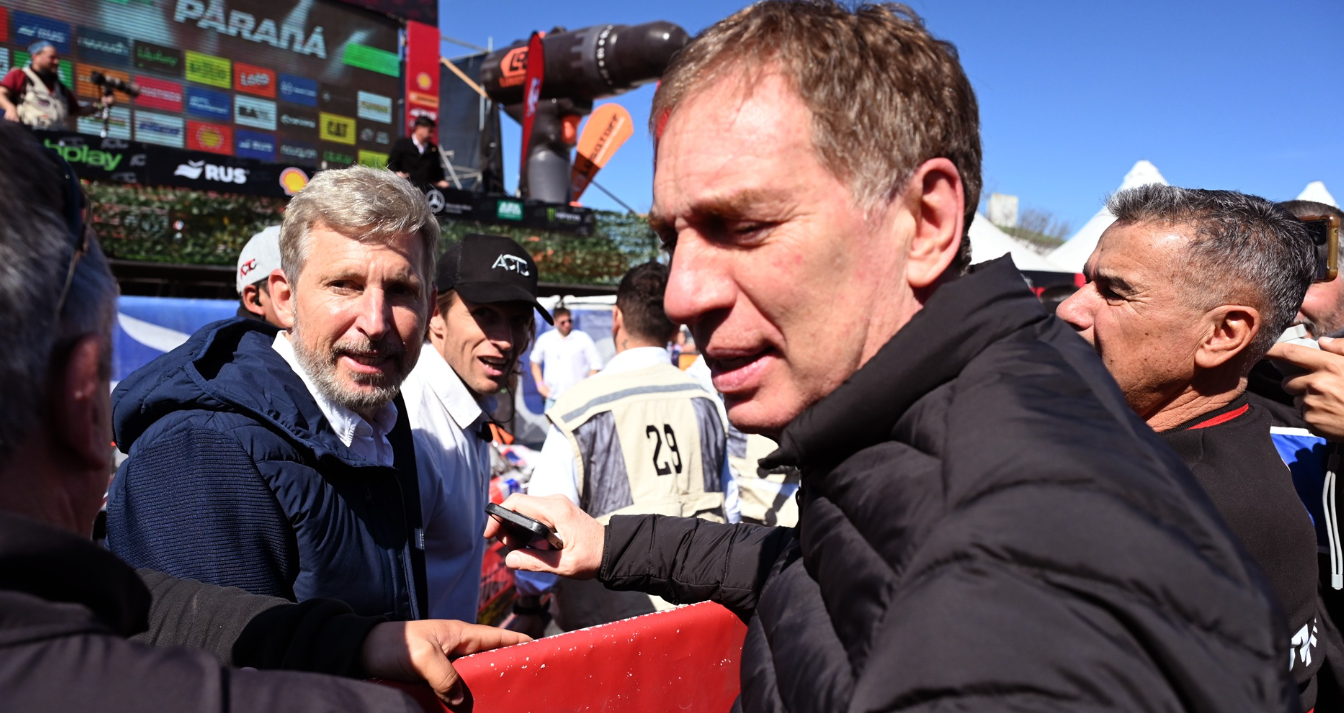 Frigerio destacó el movimiento económico que genera el automovilismo en Paraná